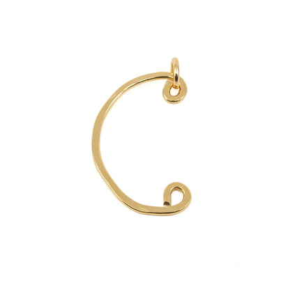 Oversized Letter Pendant