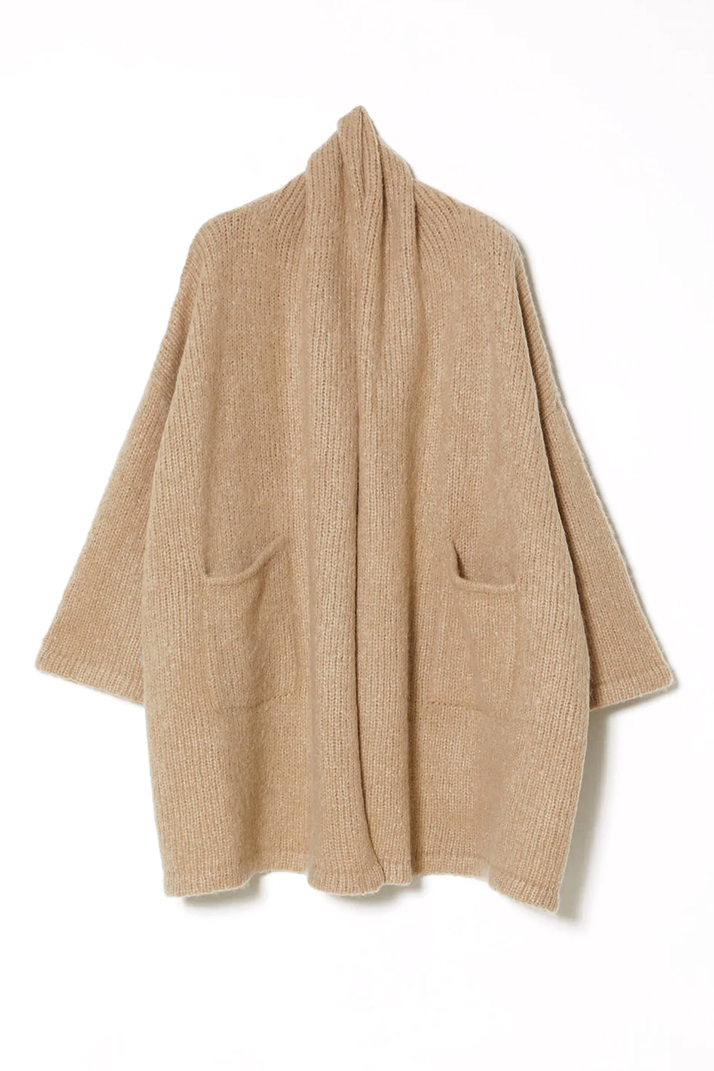 Atelier Delphine Alpaca Haori Coat - Sand