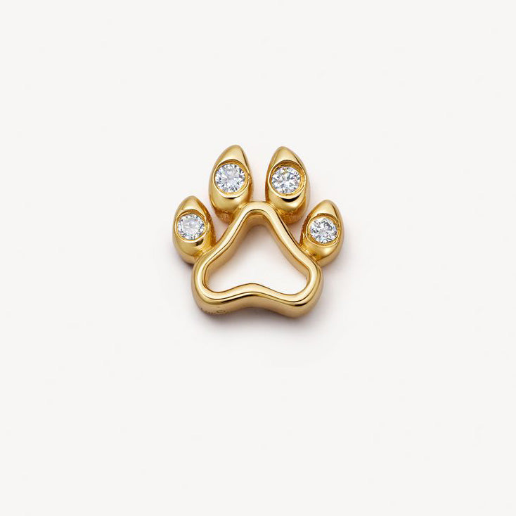 Loquet London- Dog Paw Charm