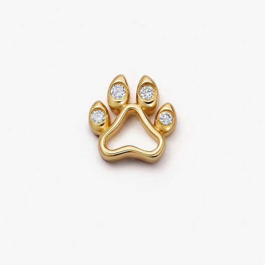 Loquet London- Dog Paw Charm