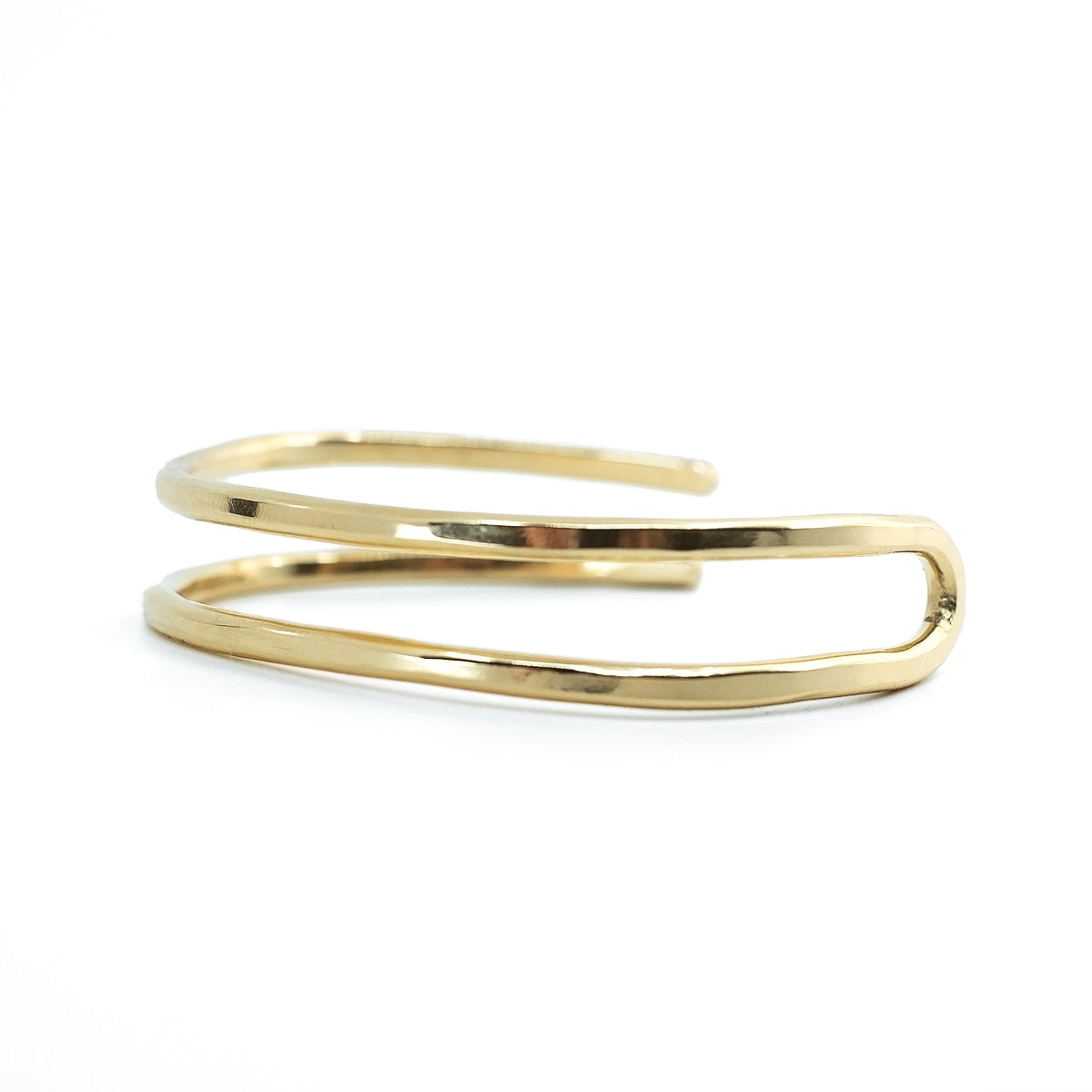 Double Polished Cuff Bracelet