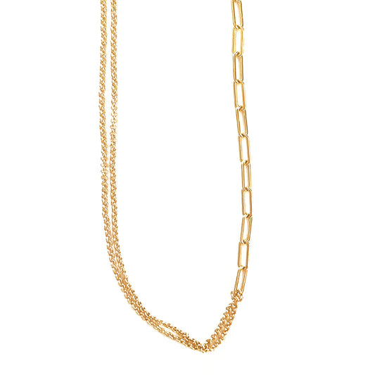 Draped Chain Necklace