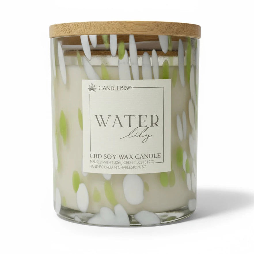 Candlebis - Water Lily CBD Candle