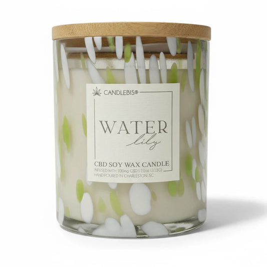 Candlebis - Water Lily CBD Candle