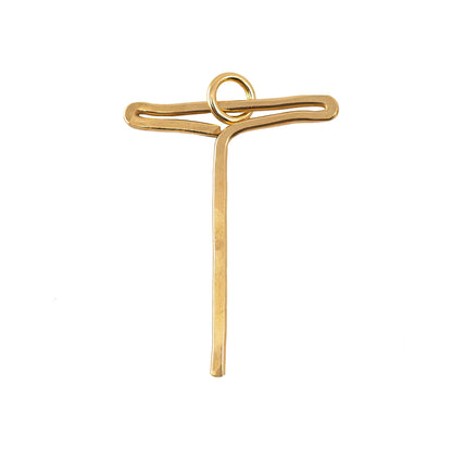 Oversized Letter Pendant