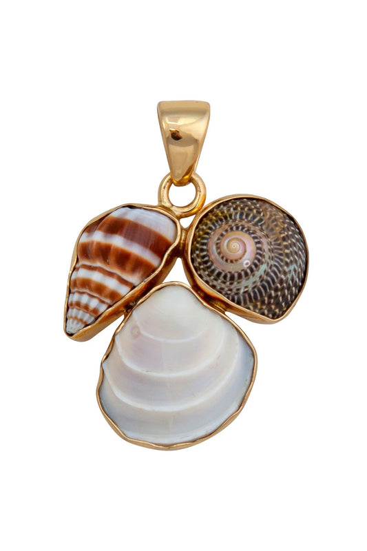 Charles Albert Alchemia Multi Shell Cluster Pendant