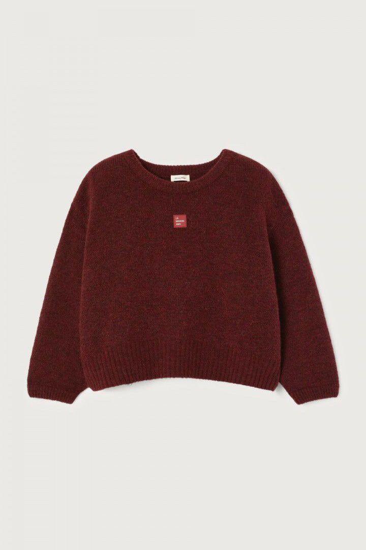 American Vintage Jumper East In Melange Acerola