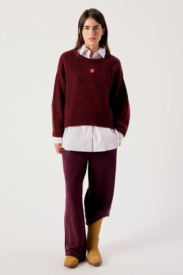 American Vintage Jumper East In Melange Acerola