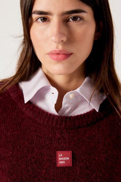 American Vintage Jumper East In Melange Acerola