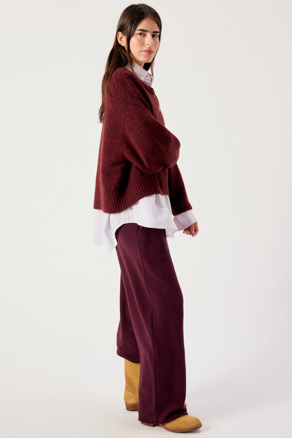 American Vintage Jumper East In Melange Acerola