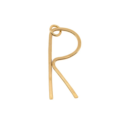 Oversized Letter Pendant