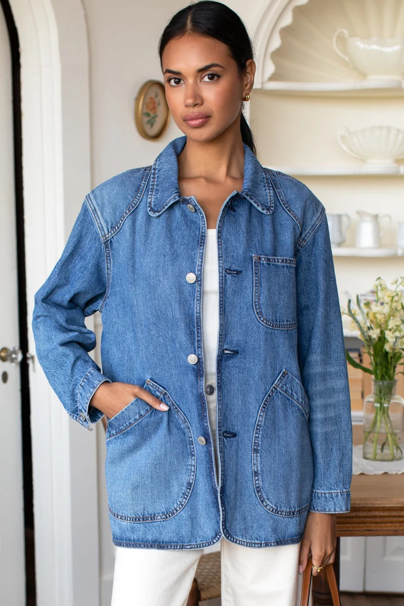 Emerson Fry - Cabin Jacket in Classic Stonewash