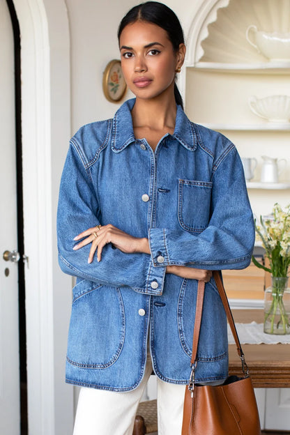 Emerson Fry - Cabin Jacket in Classic Stonewash