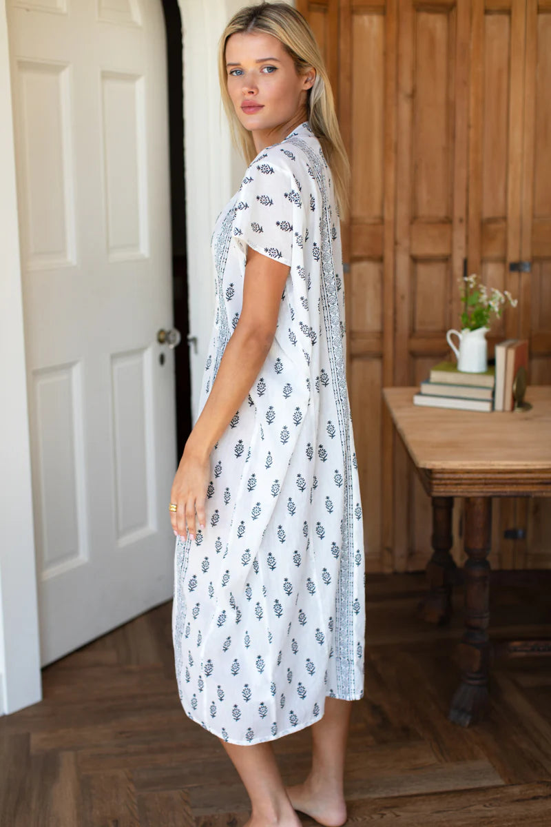 Emerson Fry Caftan - Marguerite 2 Ivory Organic