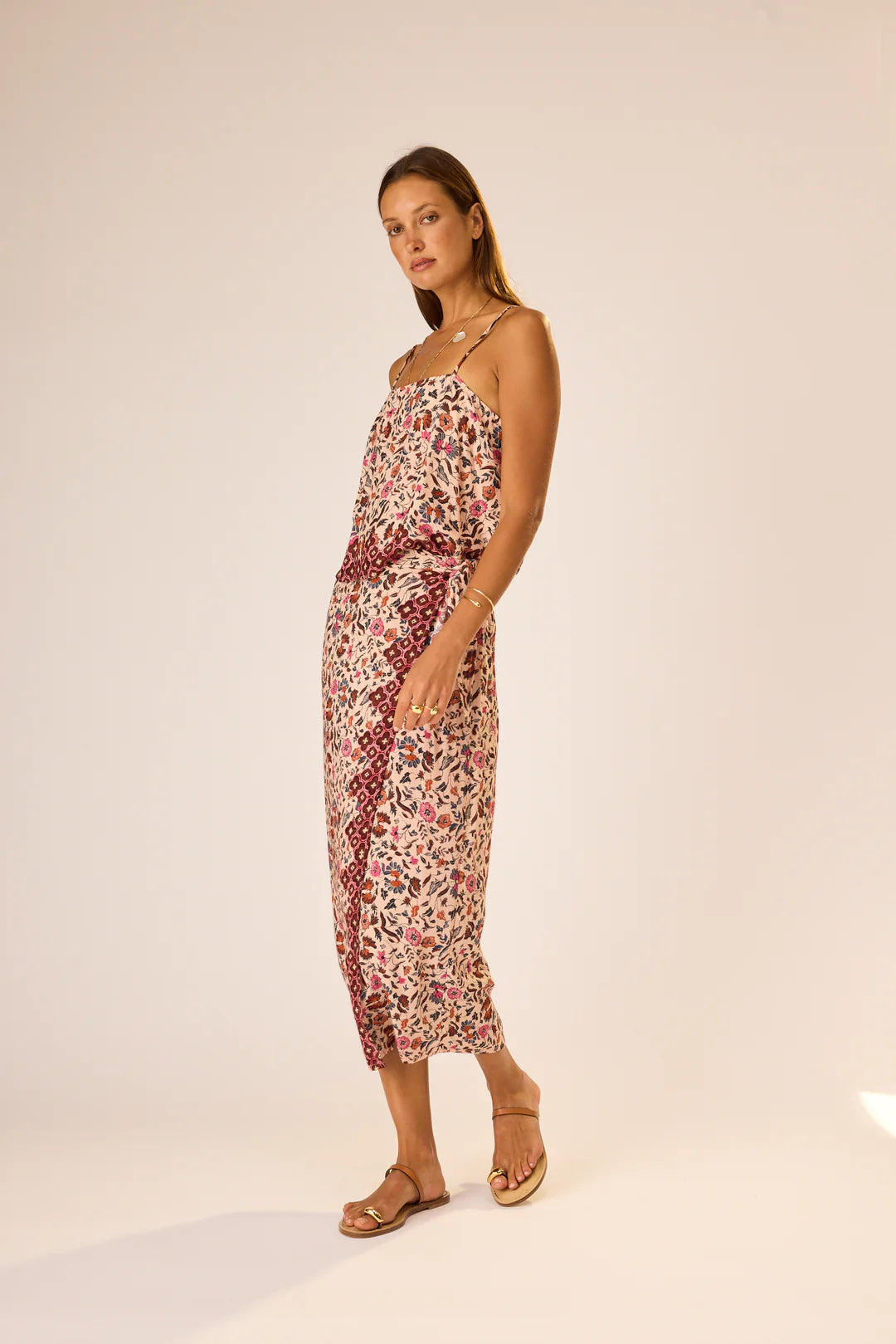 Natalie Martin - May Wrap Skirt - Wildflower Spice