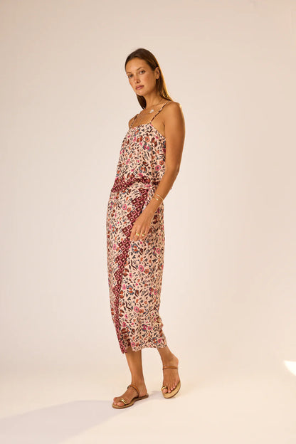Natalie Martin - May Wrap Skirt - Wildflower Spice