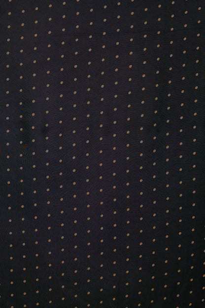 Natalie Martin - Heather Maxi in Petite Polka Dot Black & Tan