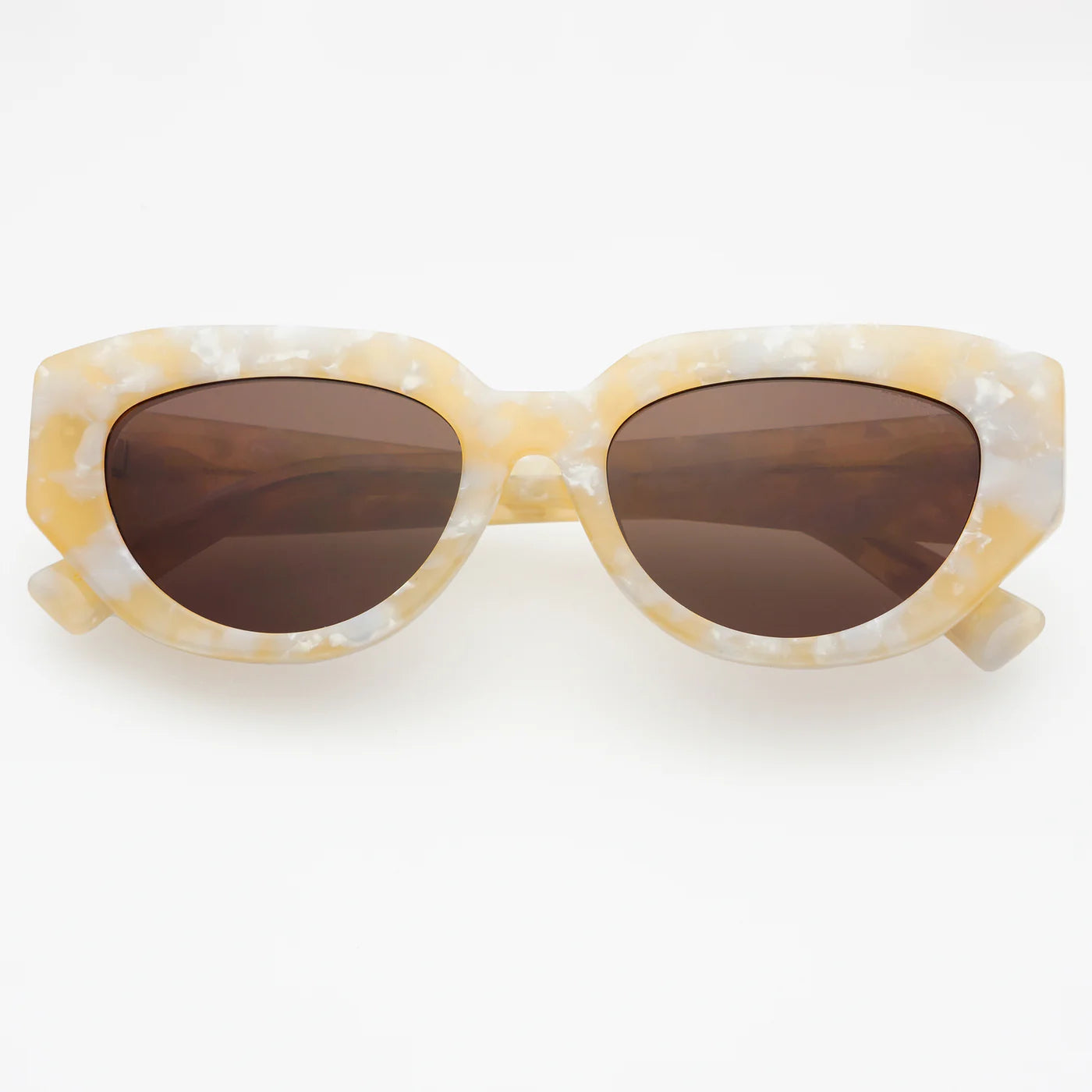 Freyrs Frankie Sunglasses - Light Pearl