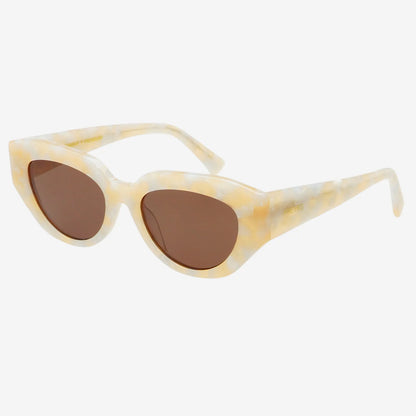 Freyrs Frankie Sunglasses - Light Pearl