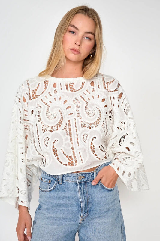dRA - Salento Top in White