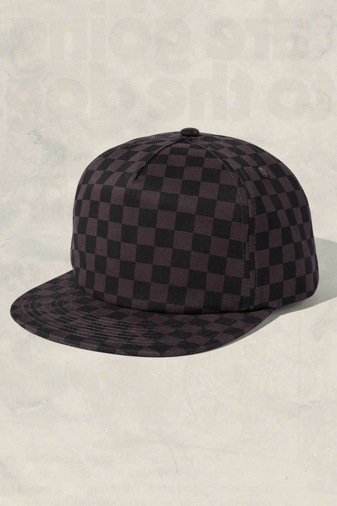 Weld Tonal Checkerboard Field Trip Hat - Black Tonal