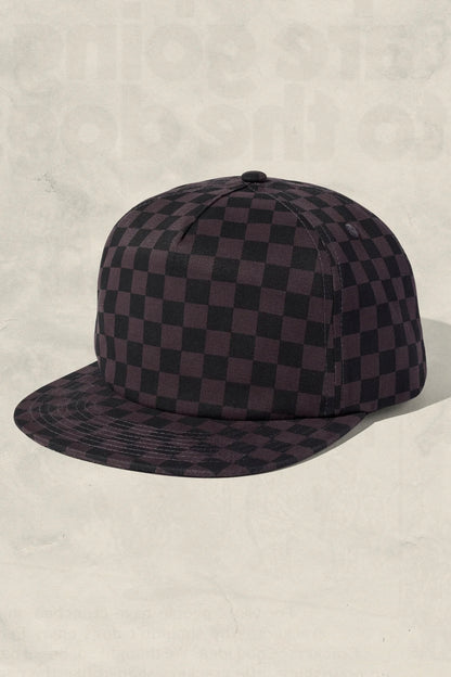 Weld Tonal Checkerboard Field Trip Hat - Black Tonal