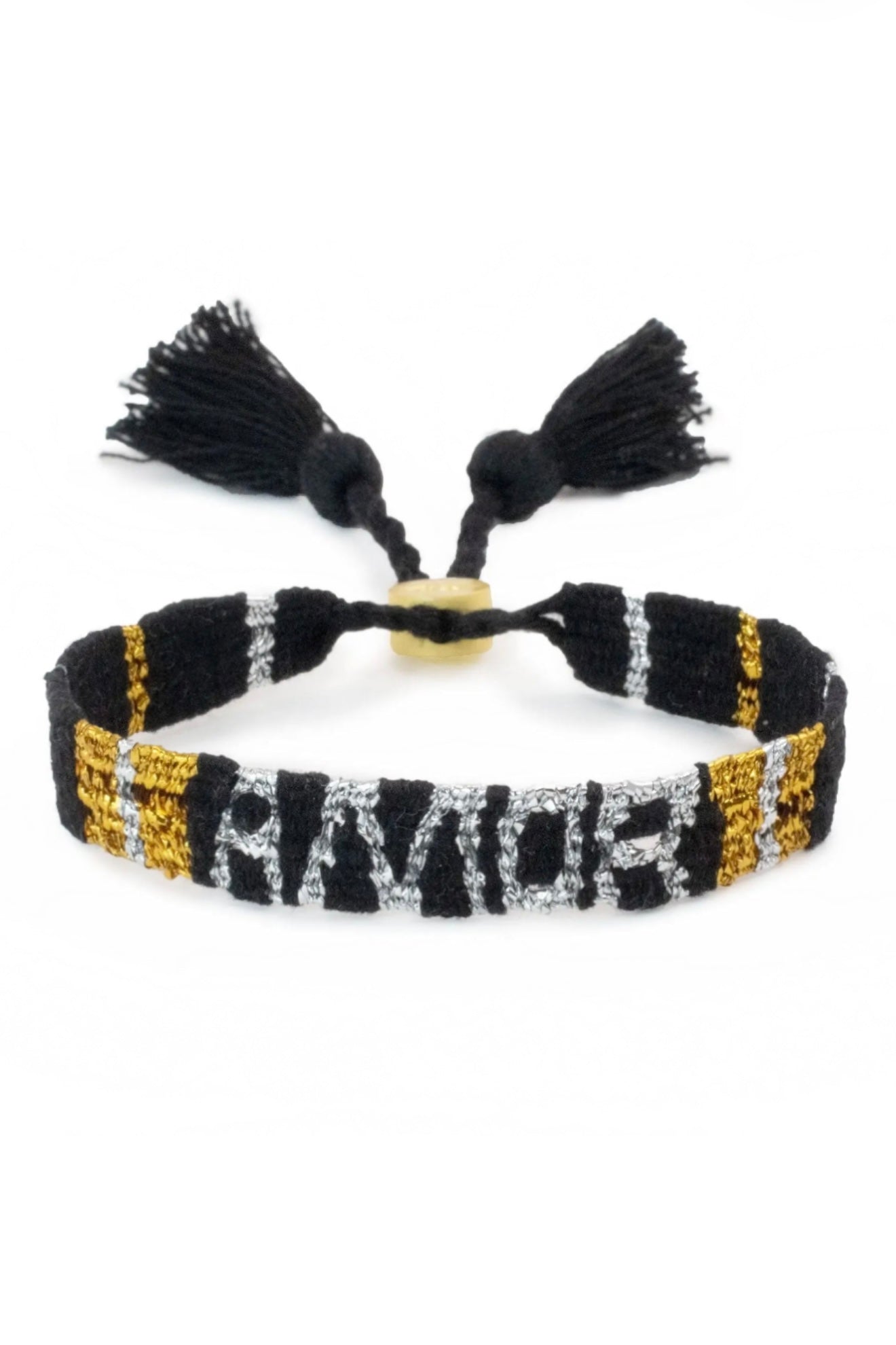 Love Is Project | Atitlan Amor Bracelet - Black & Gold