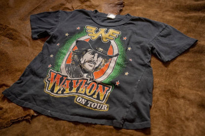 Madeworn Crop Waylon Jennings in Coal