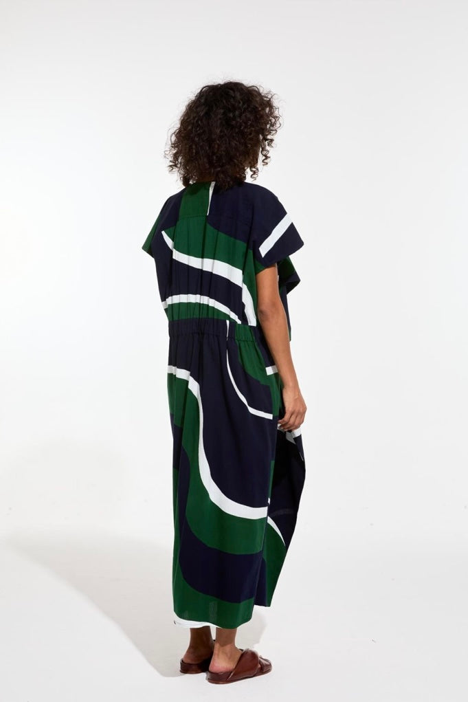 Mapoesie Green Celia Madone Dress