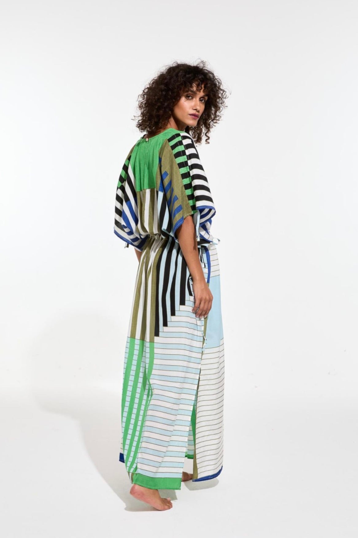 Mapoesie Green Ziggy Riviera Dress