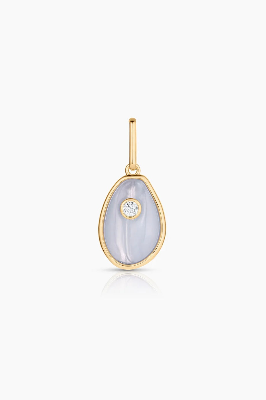 THATCH Cowrie Blue Lace Charm