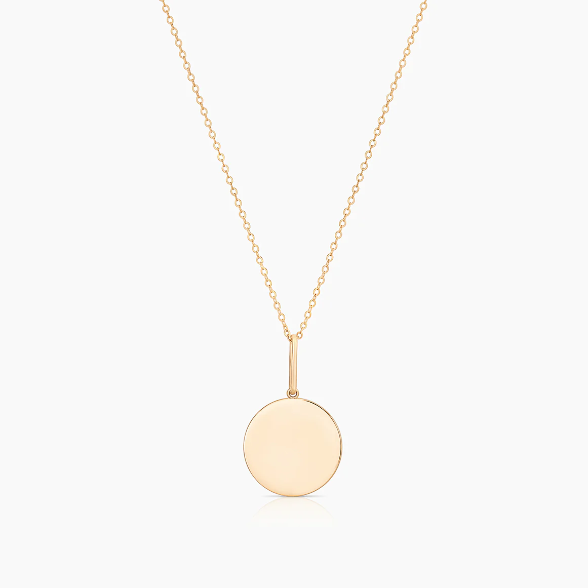 Thatch California 14k Fine Disc Necklace