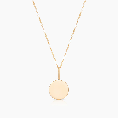 Thatch California 14k Fine Disc Necklace