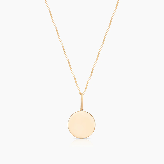 Thatch California 14k Fine Disc Necklace