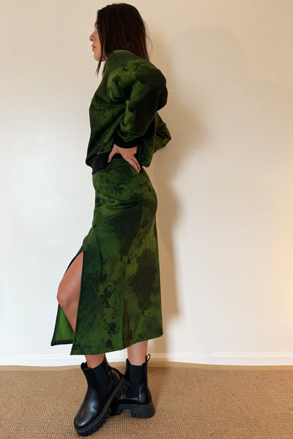 Untitled in Motion Brigite Skirt - Faskomilo-Green