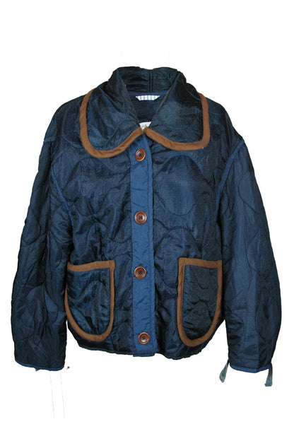 Sloppy Seconds - Chestnut Liner in Navy/Brown Trim