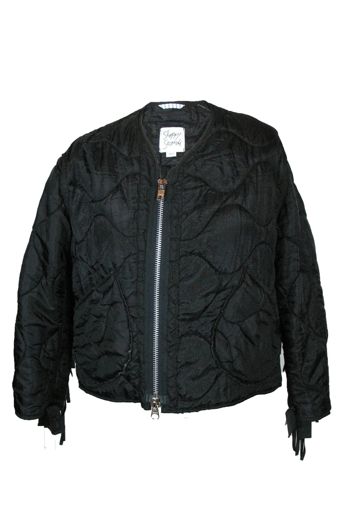 Sloppy Seconds - Military Liner Fringe in Black