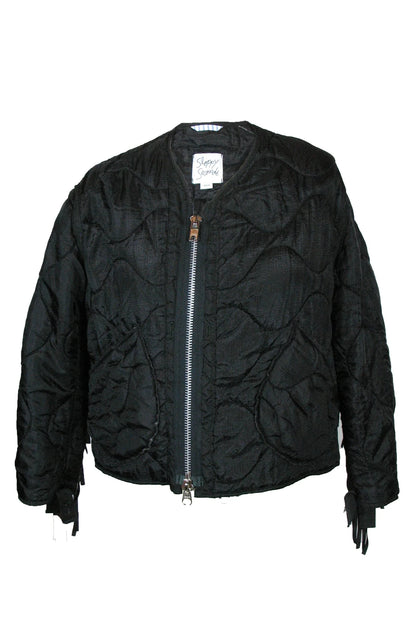 Sloppy Seconds - Military Liner Fringe in Black