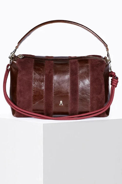 Craie Studio - Halo Stripe in Acajou Burgundy