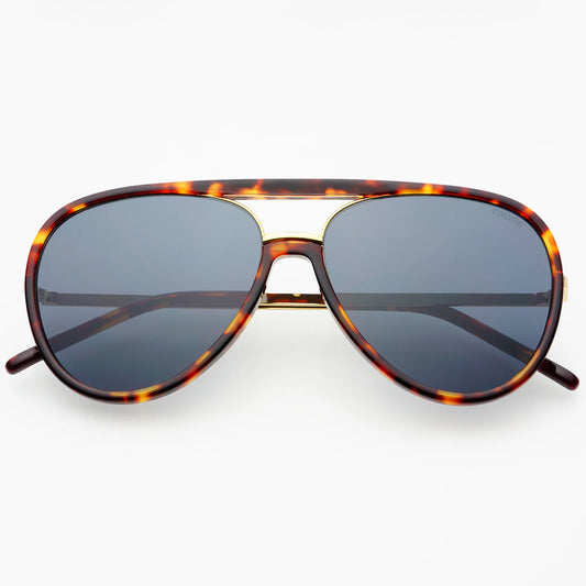 Freyrs Shay Sunglasses - Tortoise/Solid Gray