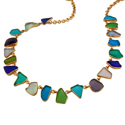 Charles Albert Multicolor Recycled Glass Necklace