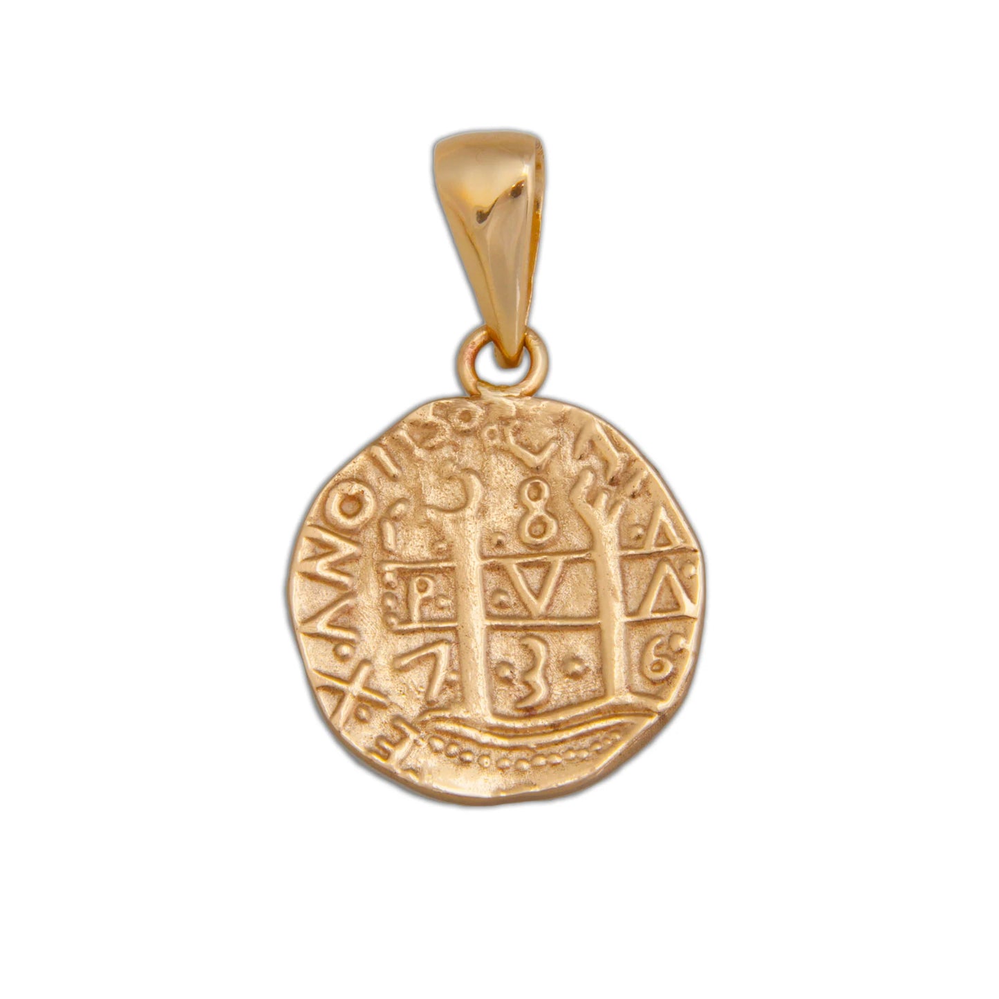 Charles Albert Replica Treasure Coin Pendant