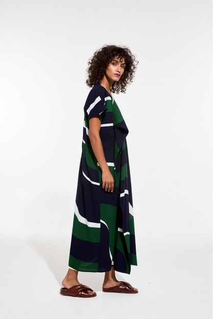 Mapoesie Green Celia Madone Dress