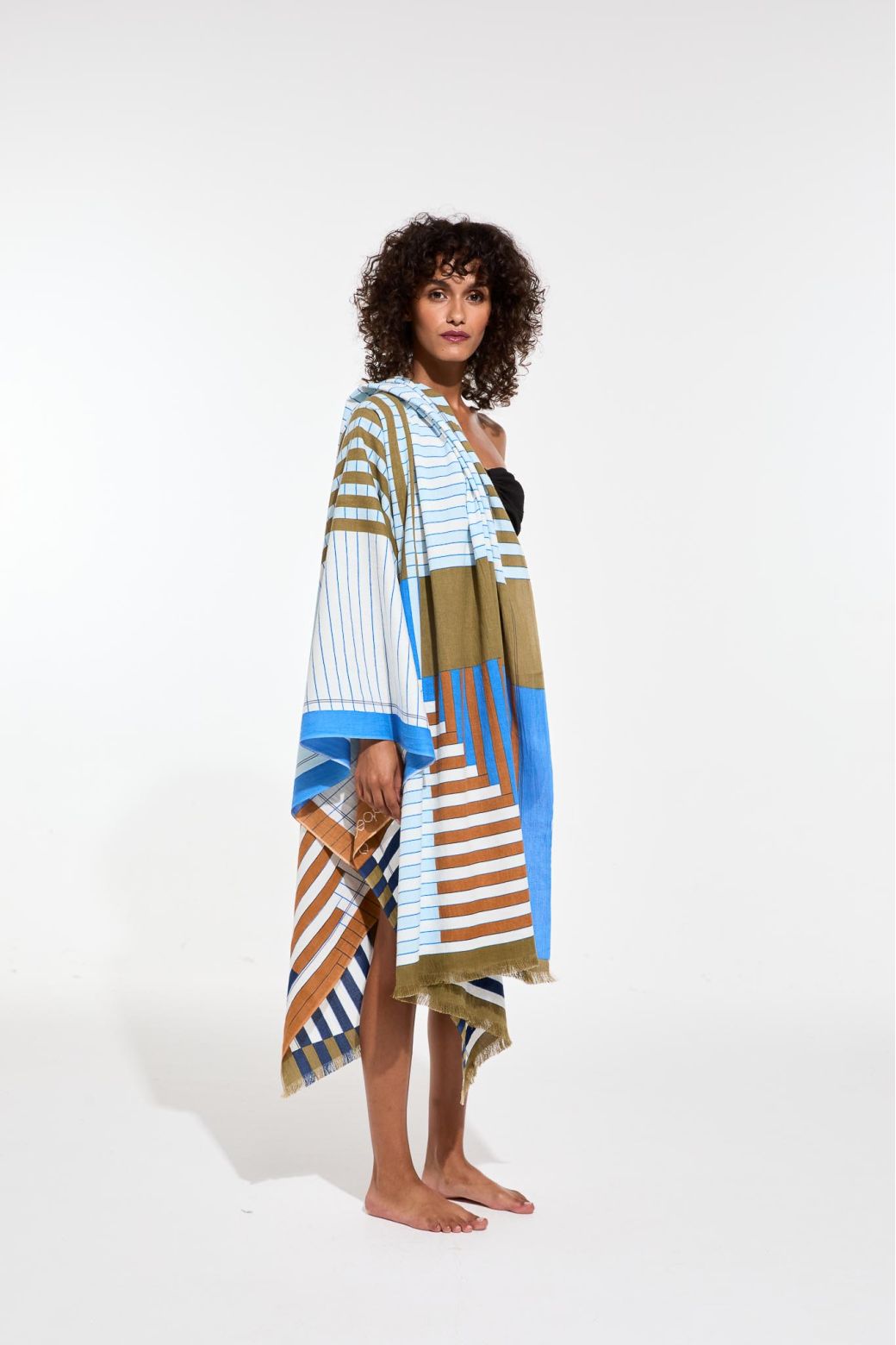 Mapoesie Blue Riviera Beach Towel