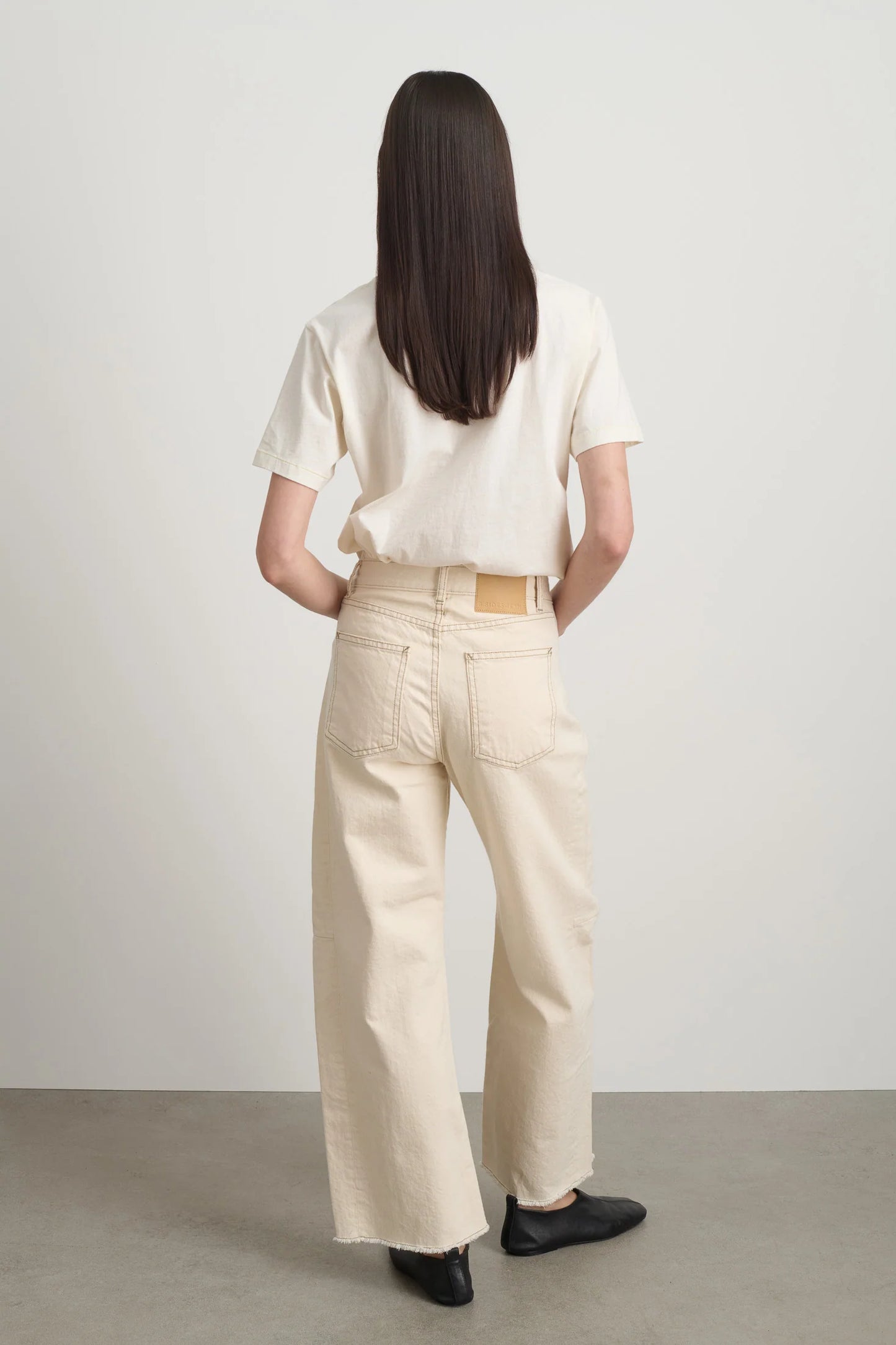 B SIDES | Slim Lasso Jean Clair Rinse