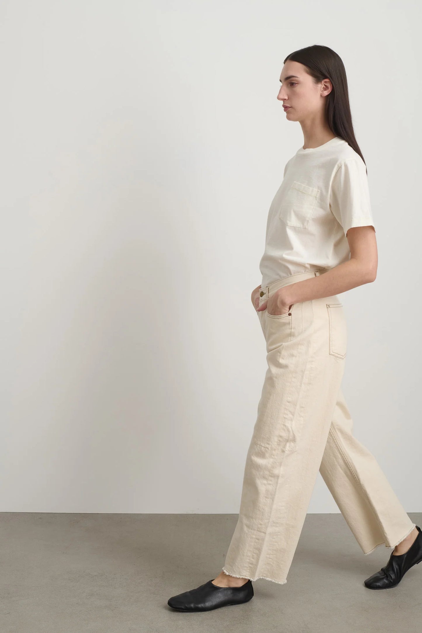 B SIDES | Slim Lasso Jean Clair Rinse