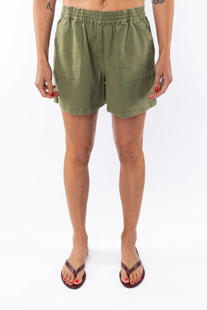 Ariko Army Green Day Short