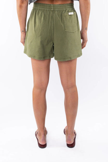 Ariko Army Green Day Short
