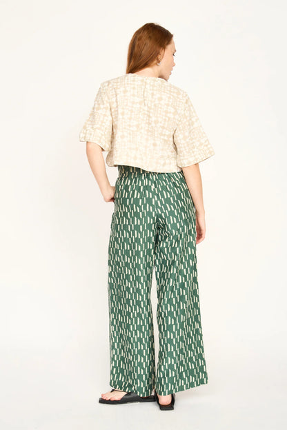 MIRTH Tivot Pant in Verdure Rainfall