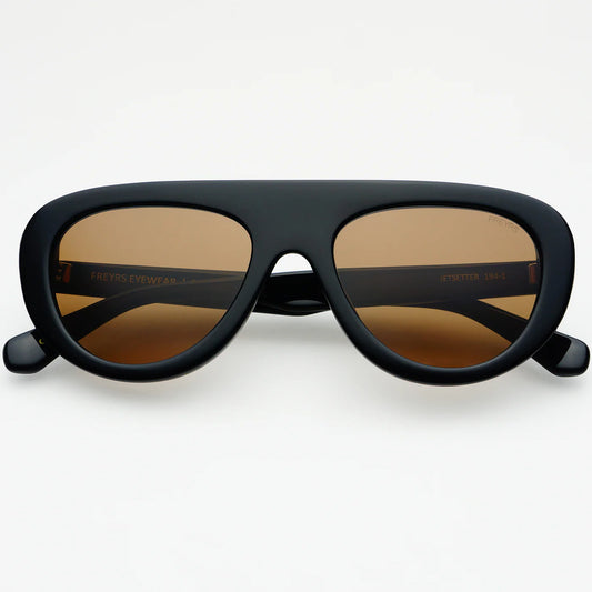 Freyrs Jetsetter Sunglasses - Black